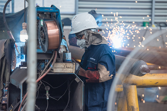 荆门网架焊接车间